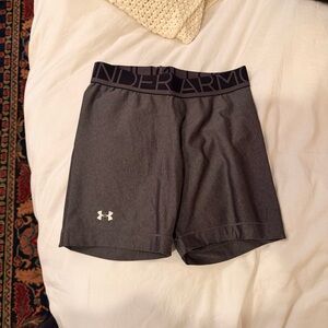 Under Armour Women's Charcoal Athletic Shorts